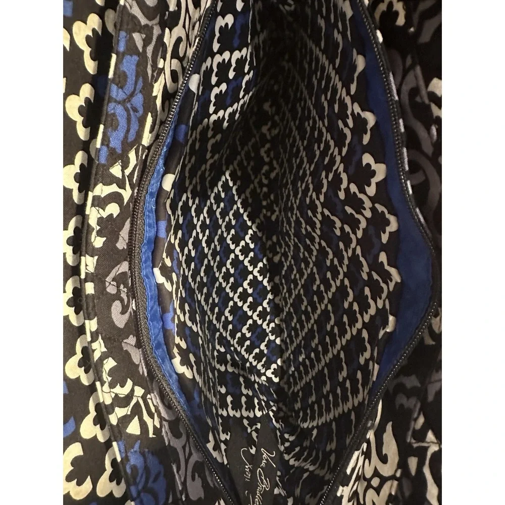 NEW Vera Bradley Blue‎ Canterberry Cobalt Retired Print Laptop Carryall Bag NWT